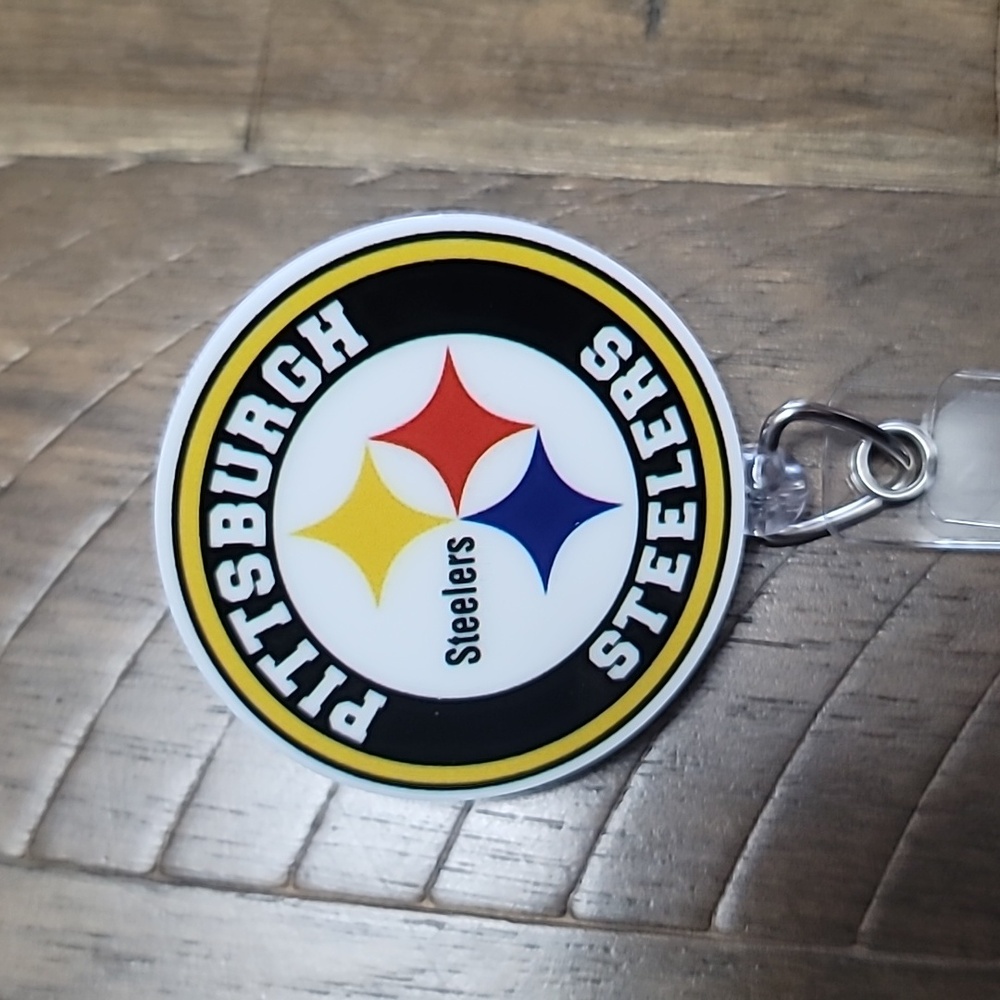 Pittsburgh Steelers badge reel